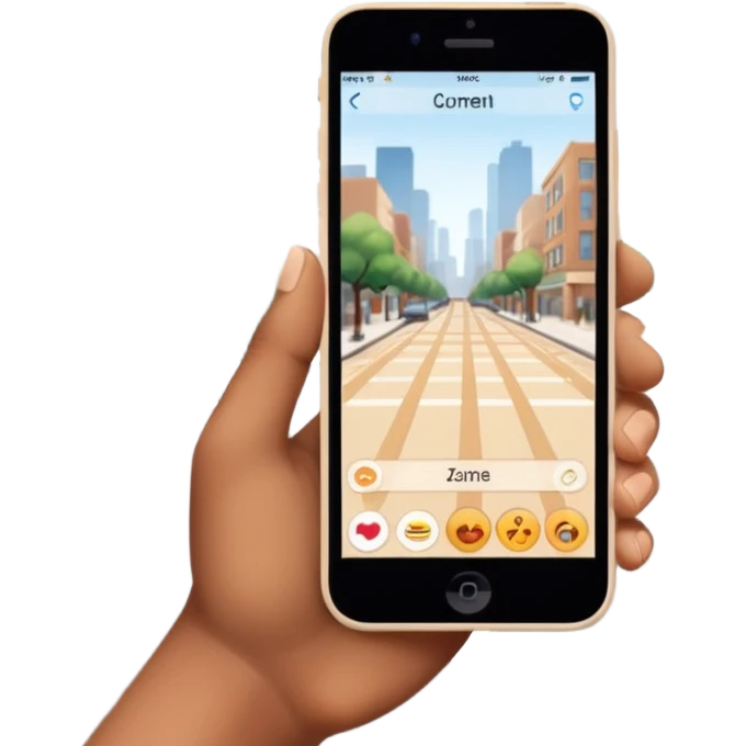 capturing current location emoji