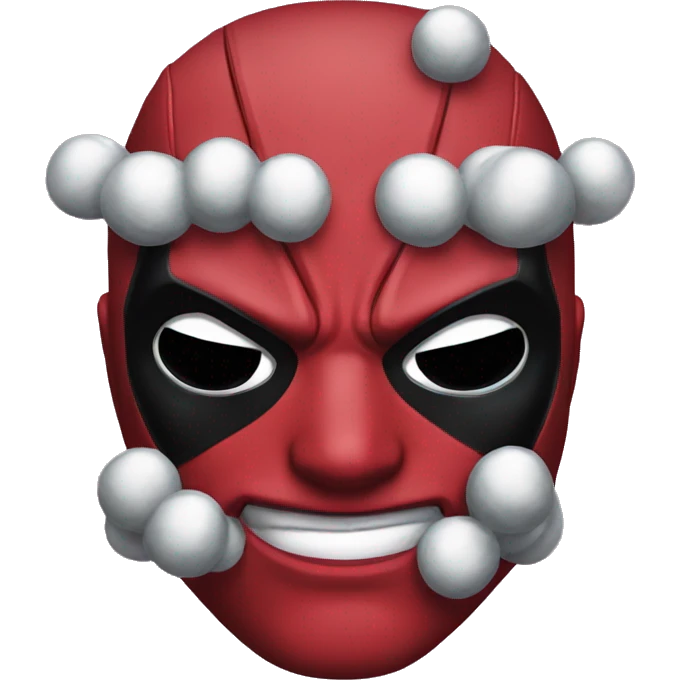 Deadpool head  emoji