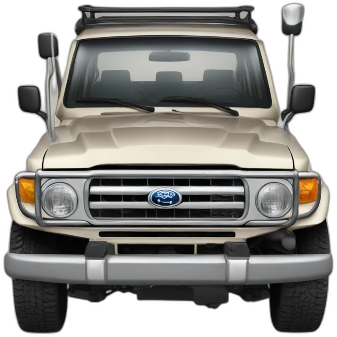 Land cruiser car emoji