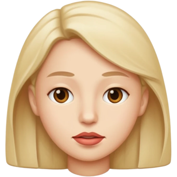 Mewing emoji