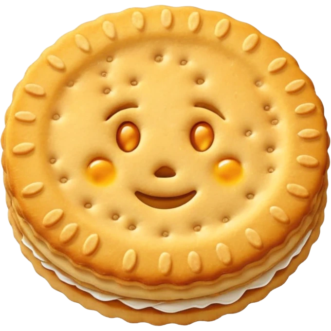 plain ritz cracker without anything emoji