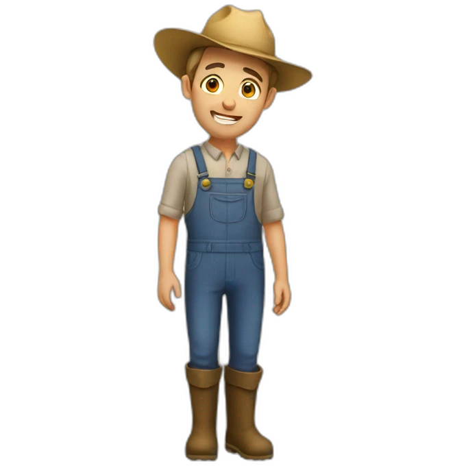 Farmer emoji