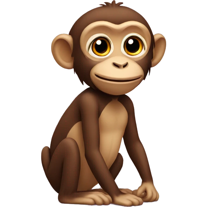 Monkey withthe name lexi emoji