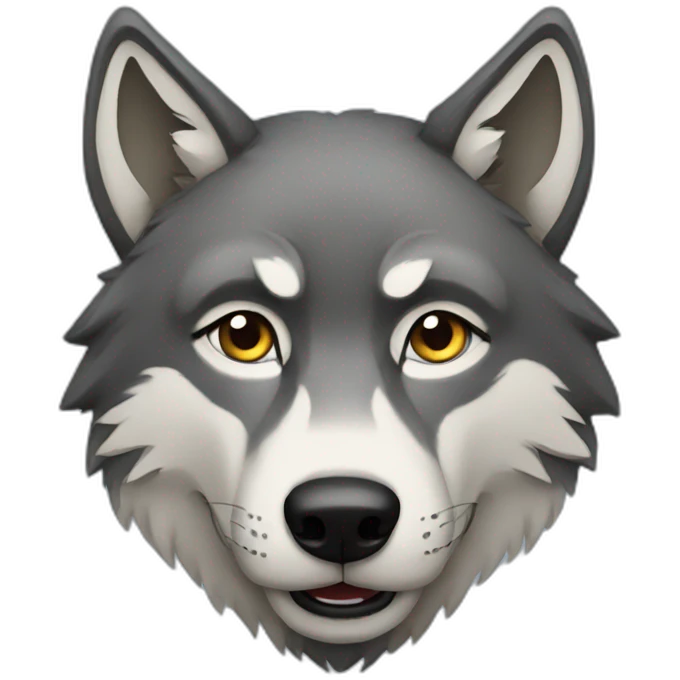 Wolf emoji