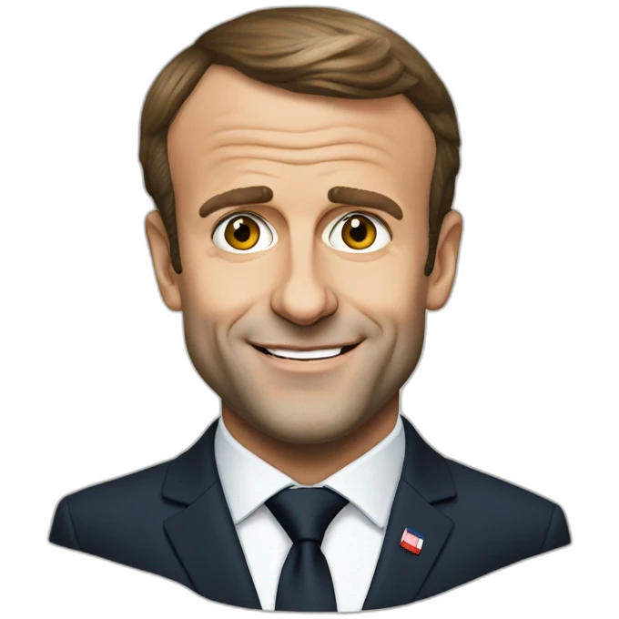 emmanuel macron emoji