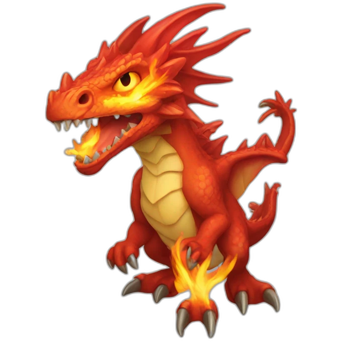 Dracaufeu emoji