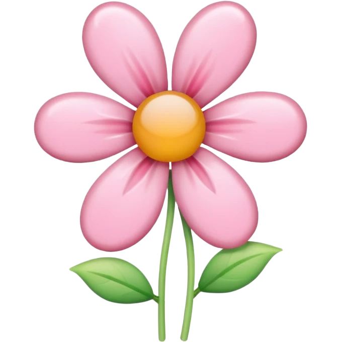 Candy blossom emoji