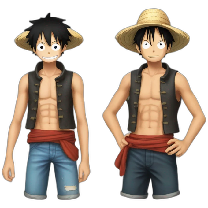 Luffy et ace emoji