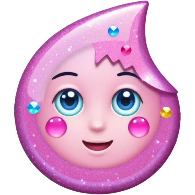 pink sparkle emoji
