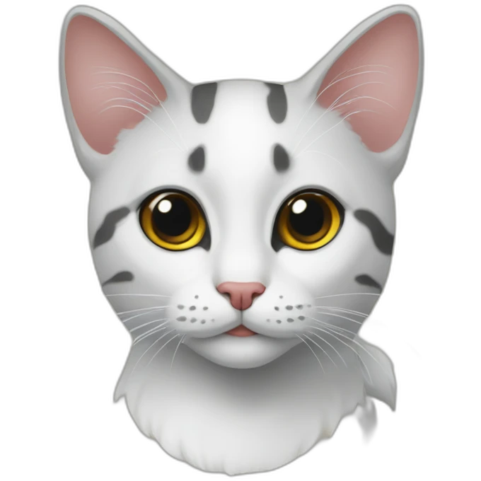 рыжий-кот-шипит-на-серого-котенка emoji