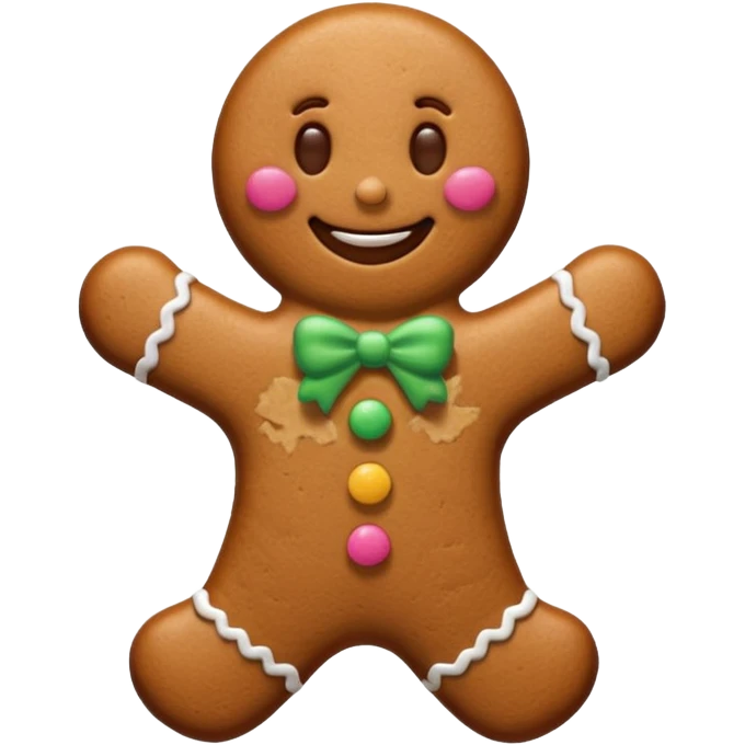 Gingerbread emoji