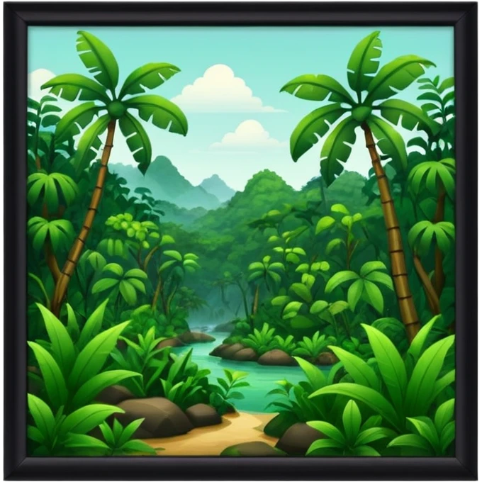 La forêt amazonienne
 emoji