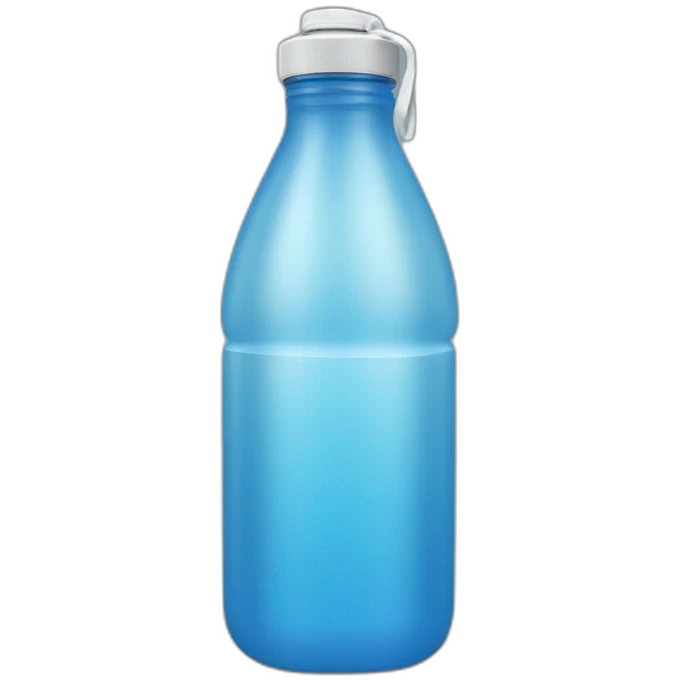 Water bottle emoji