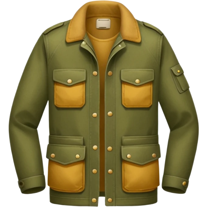 safari jacket olive  emoji