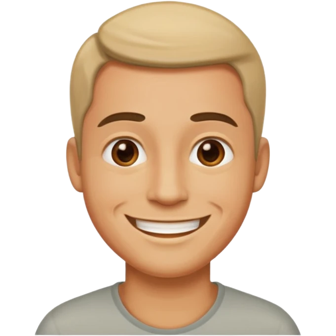 Man saying 67 emoji