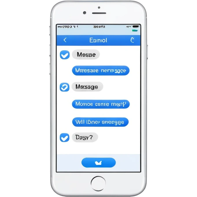 Phone message  emoji