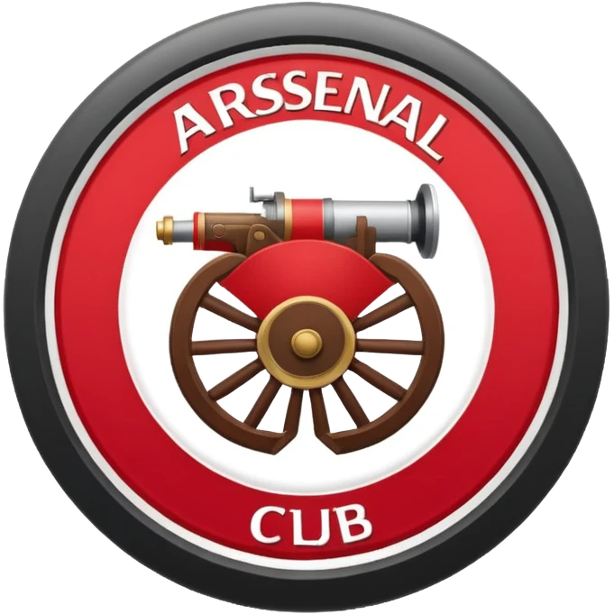 arsenal footbal club logo emoji emoji