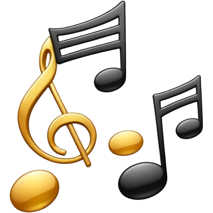 musical notes emoji