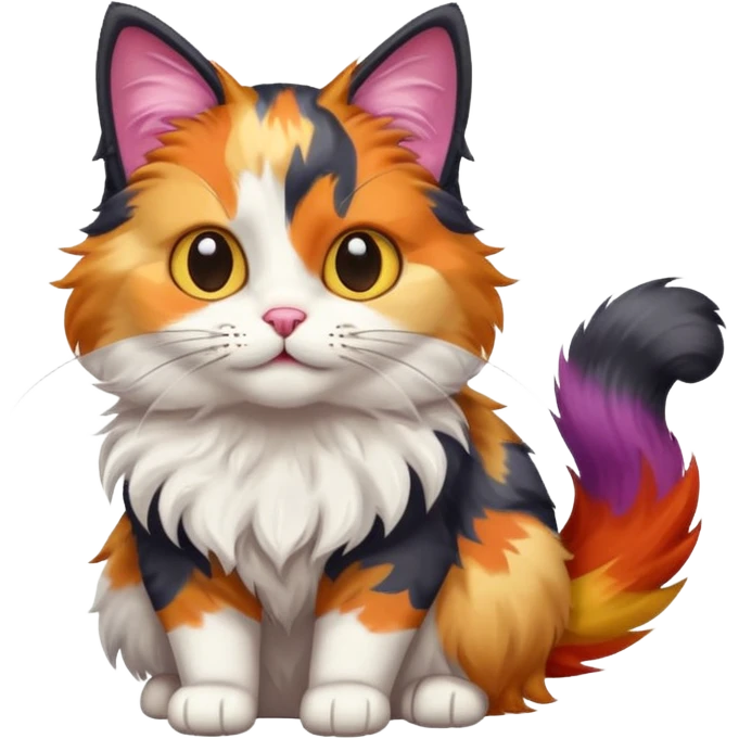 Asthetic cat emoji