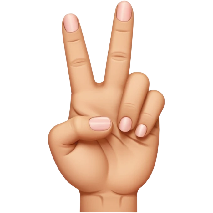 Middle finger emoji