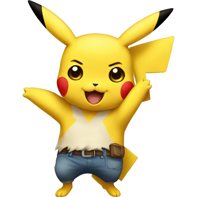 Pikachu emoji