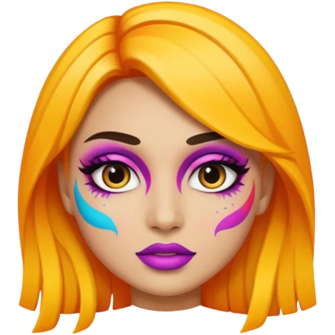 face makeup emoji