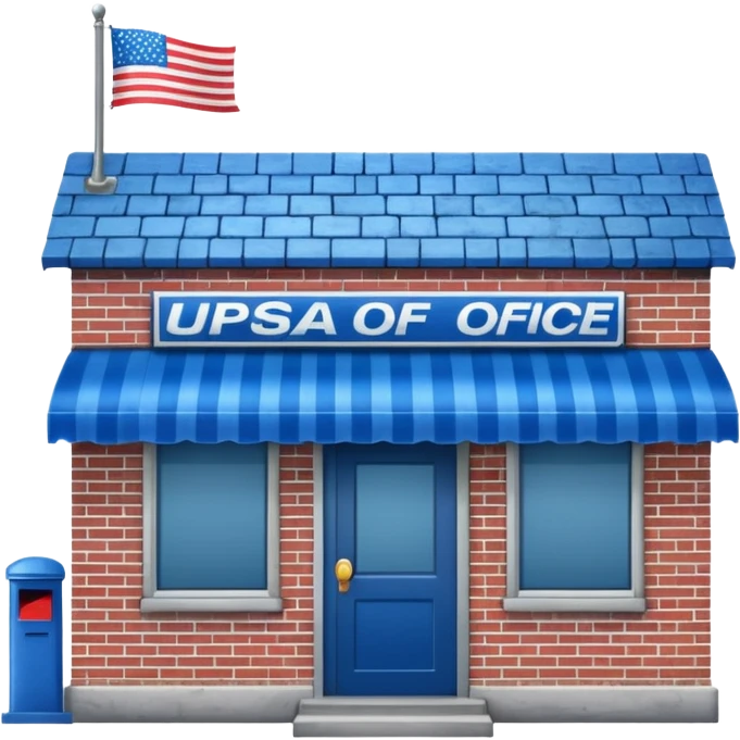 USPS post office emoji