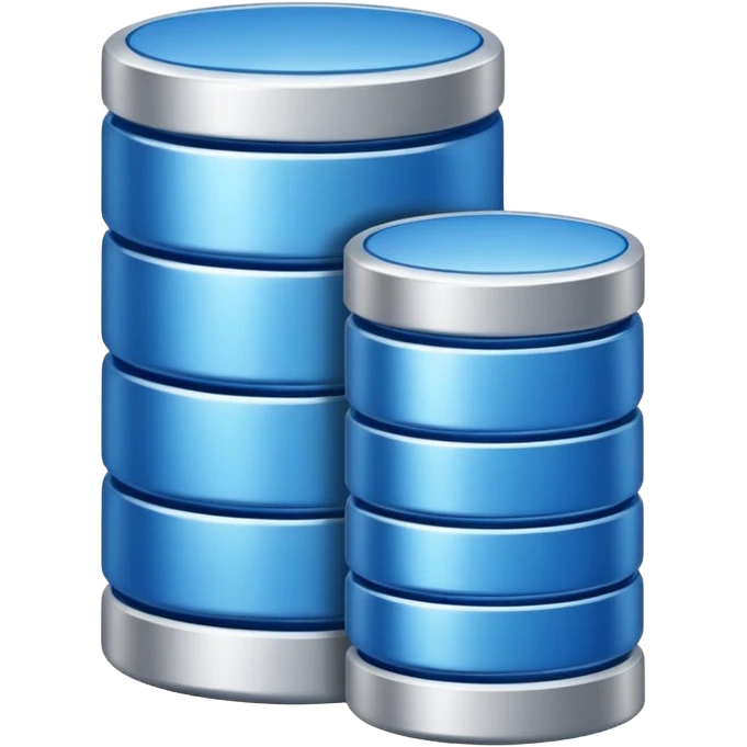 sync icon with  database icon emoji