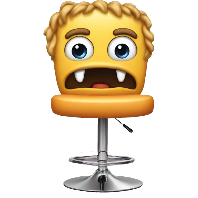 Monster barstool emoji