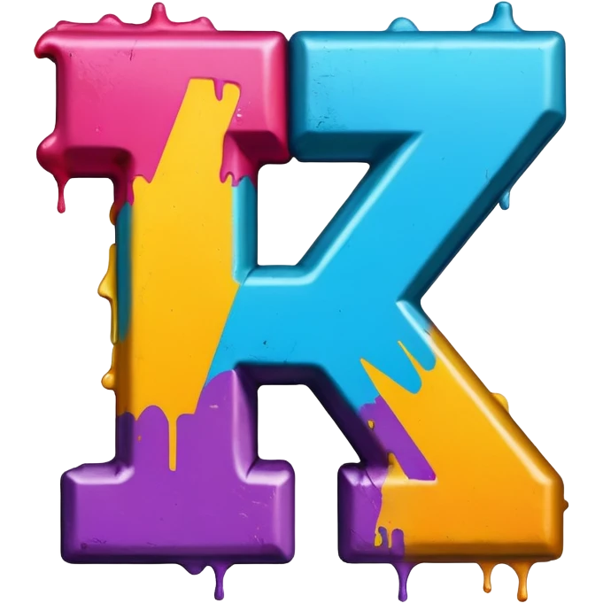 Граффити надпись: 72 emoji