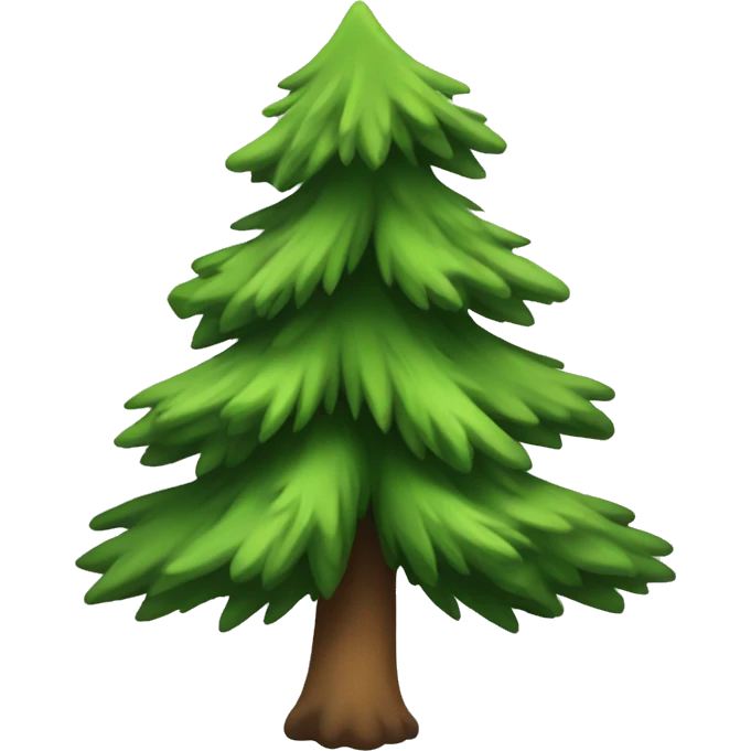 Pine tree emoji