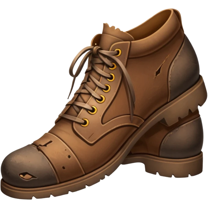 Worn torn Shoes emoji