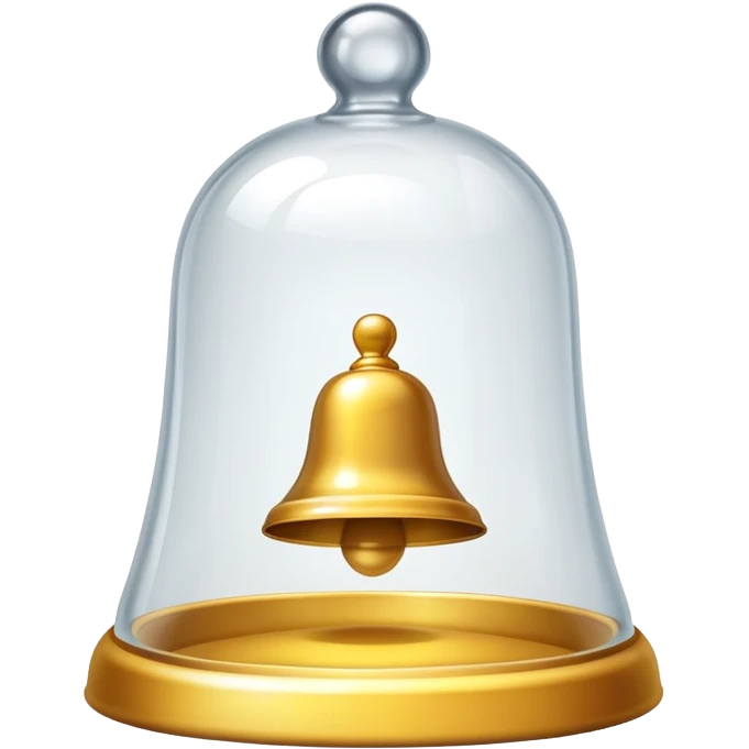 Glass bell  emoji