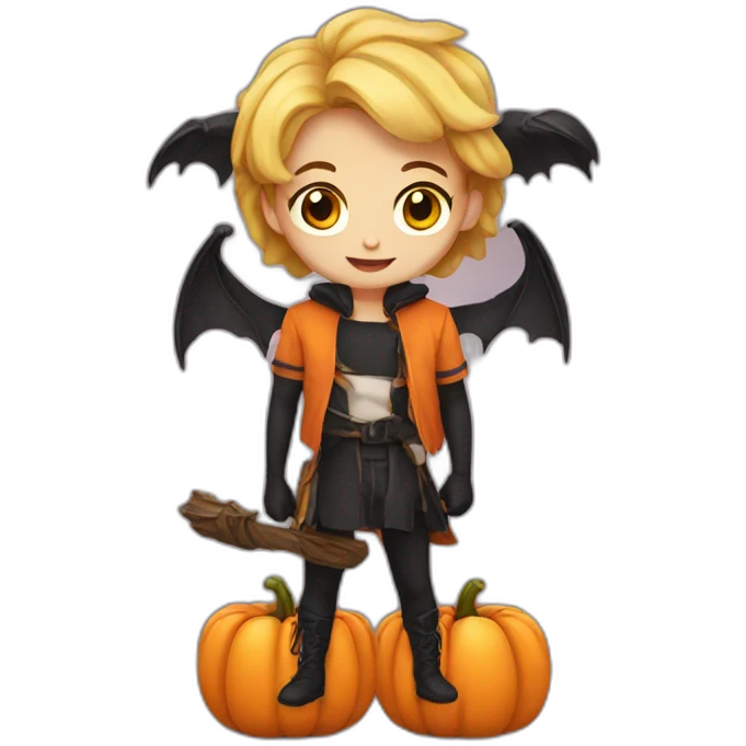Cute Halloween emoji
