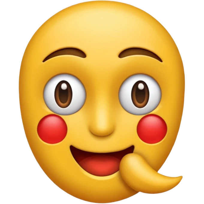 Смайлик малины emoji