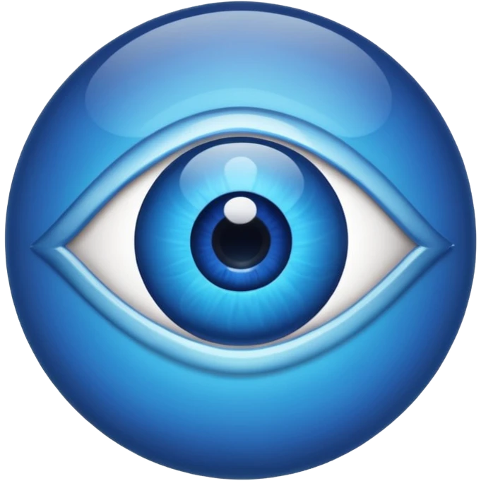 Evil eye emoji