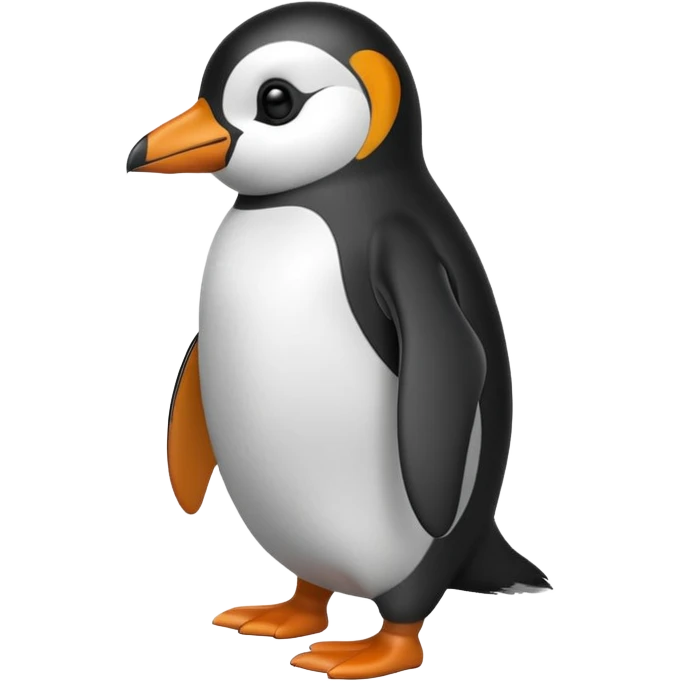 penguin walking emoji