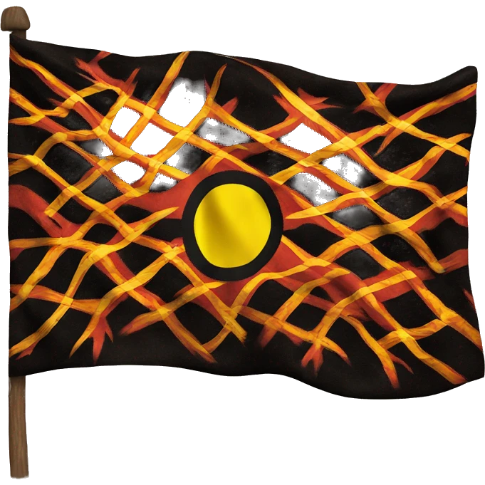 aboriginal flag emoji