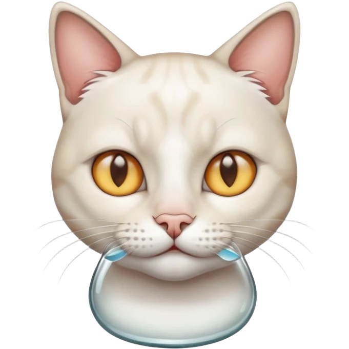 pets with glass emoji