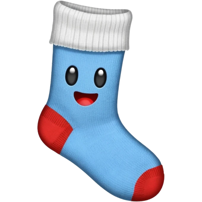 sock with toe ripped emoji