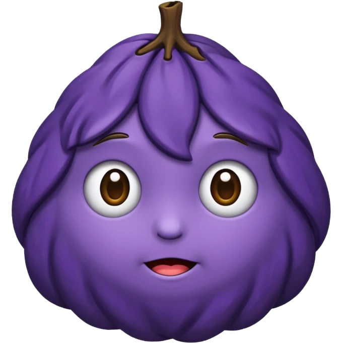 cute prune emoji