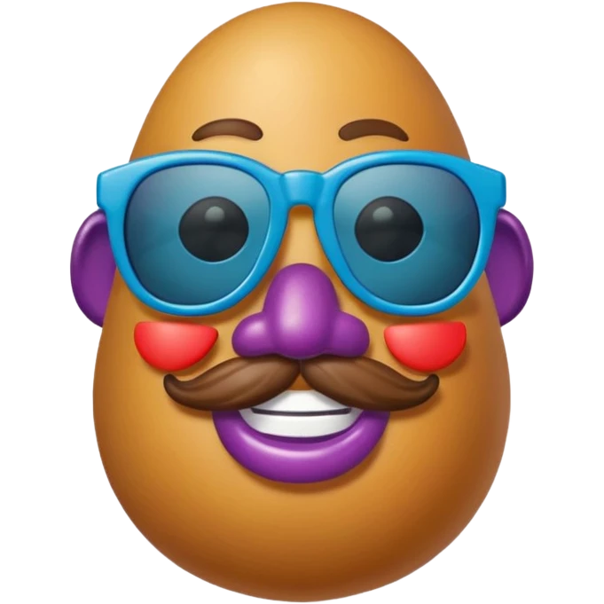 potato head with sunglasses emoji