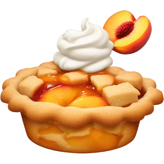 peach cobbler emoji