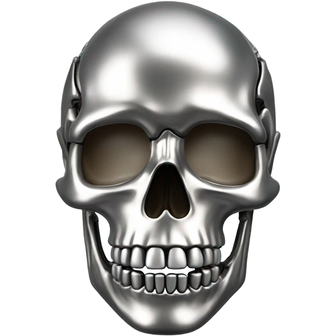 Chrome skeleton emoji