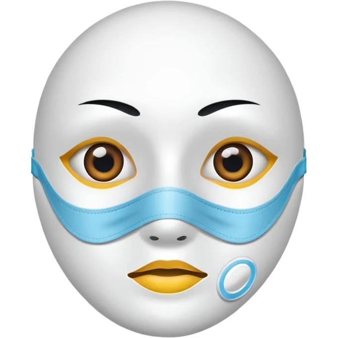 face mask sheet emoji