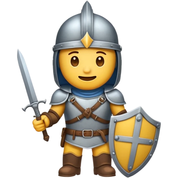 Hazme un conjunto de emojis de un caballero medieval con actitud muy masculina en diversos estados de animos de los caballeros teutonicos emoji