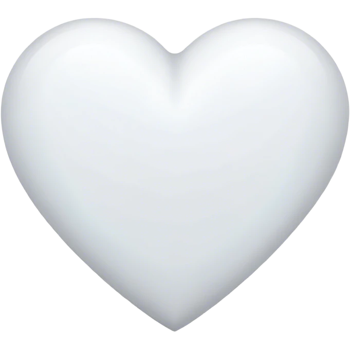 white heart emoji