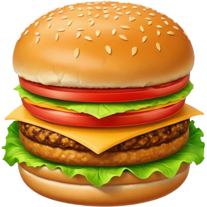 Hamburger Chicken emoji
