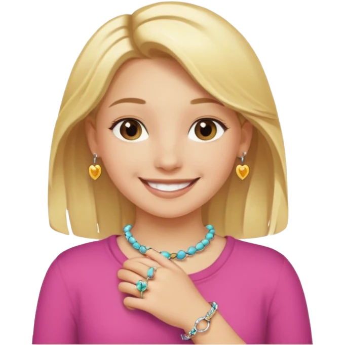 Charm Bracelet Girl emoji