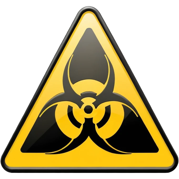 Biohazard emoji